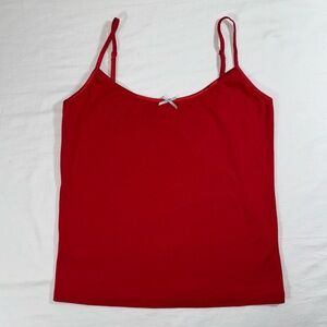 Victoria's Secret NWT Red Tank Top with Bow
